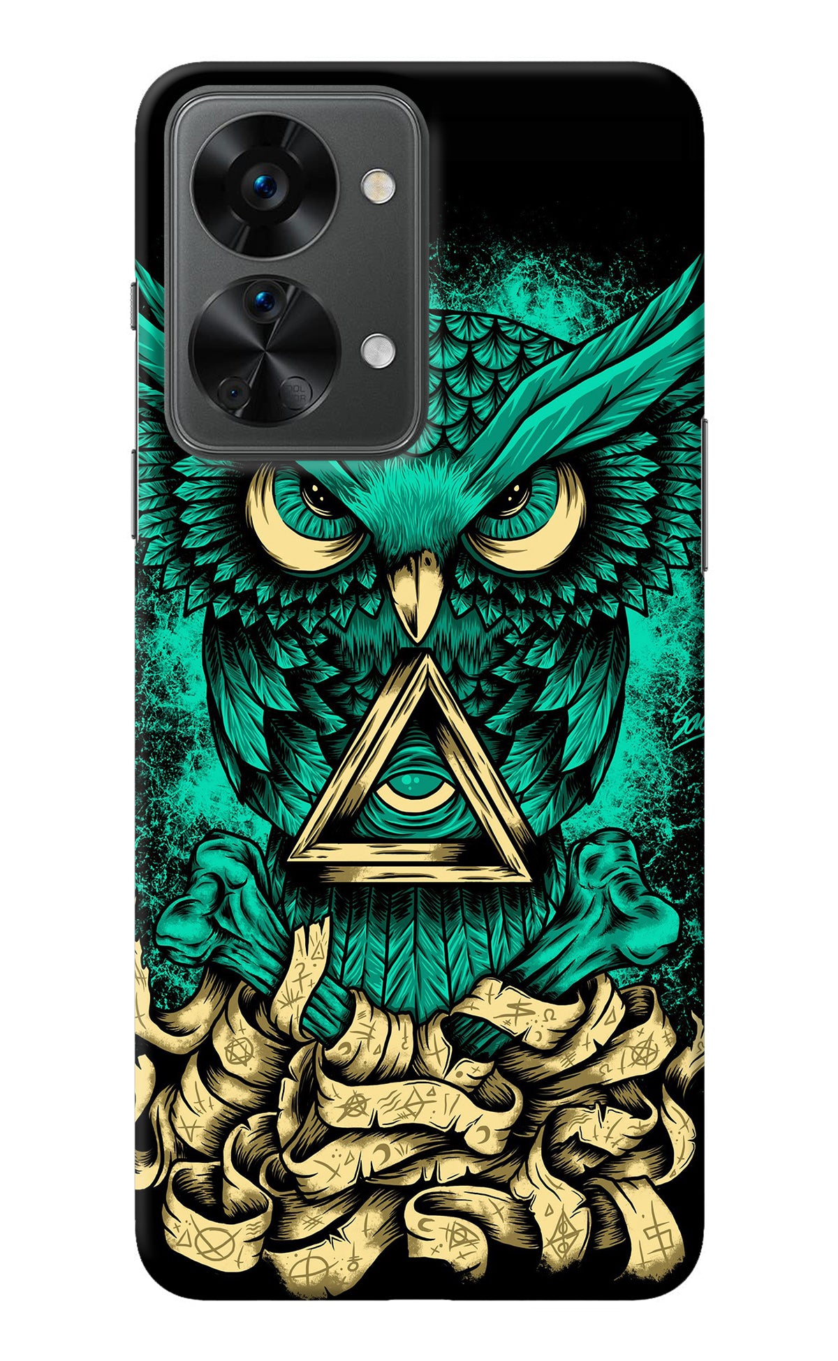 Green Owl OnePlus Nord 2T 5G Back Cover