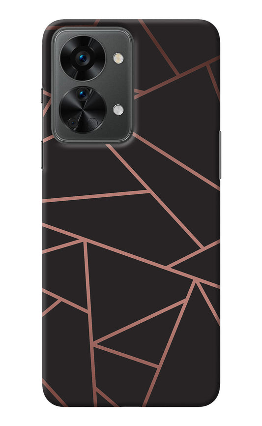 Geometric Pattern OnePlus Nord 2T 5G Back Cover