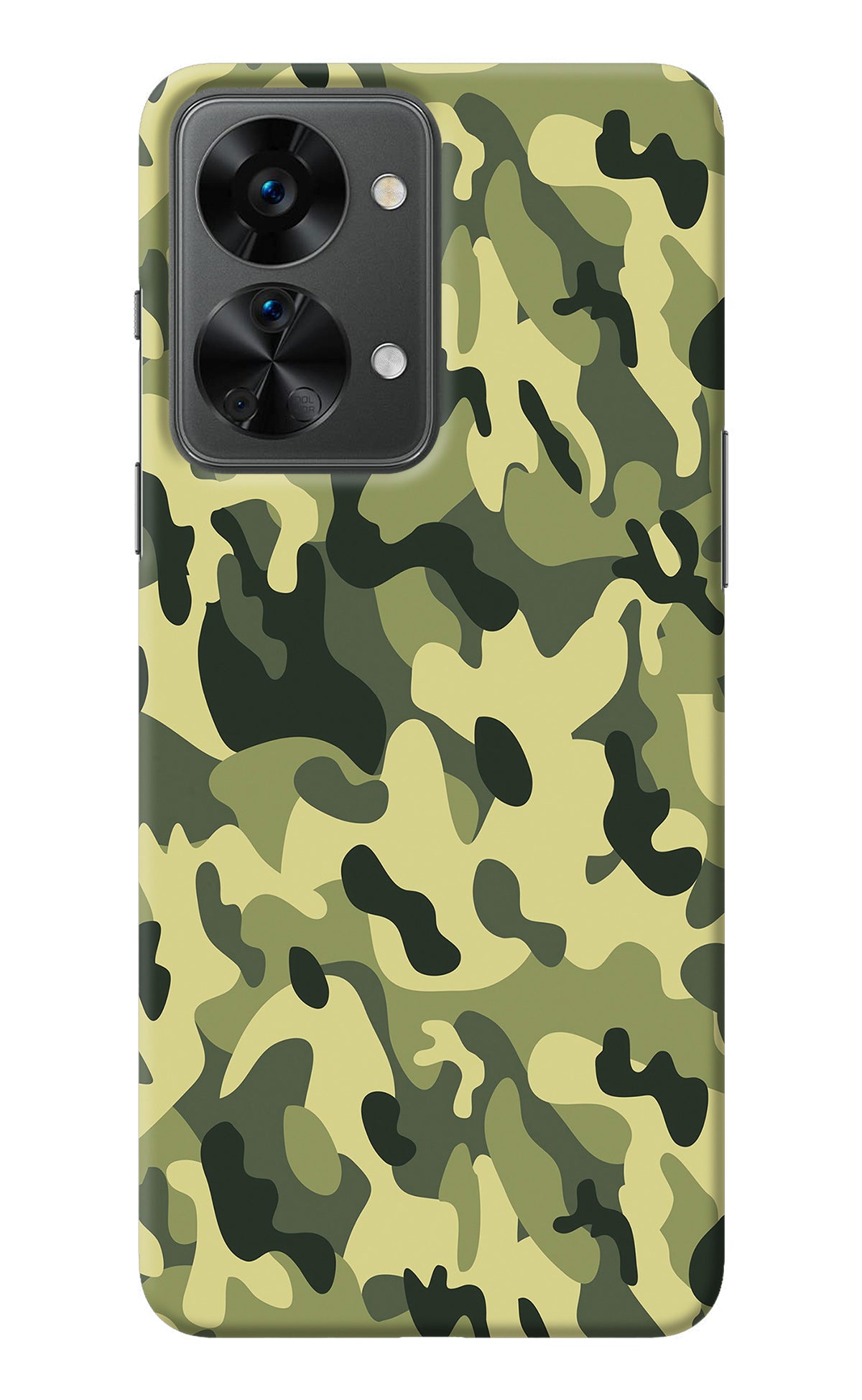 Camouflage OnePlus Nord 2T 5G Back Cover