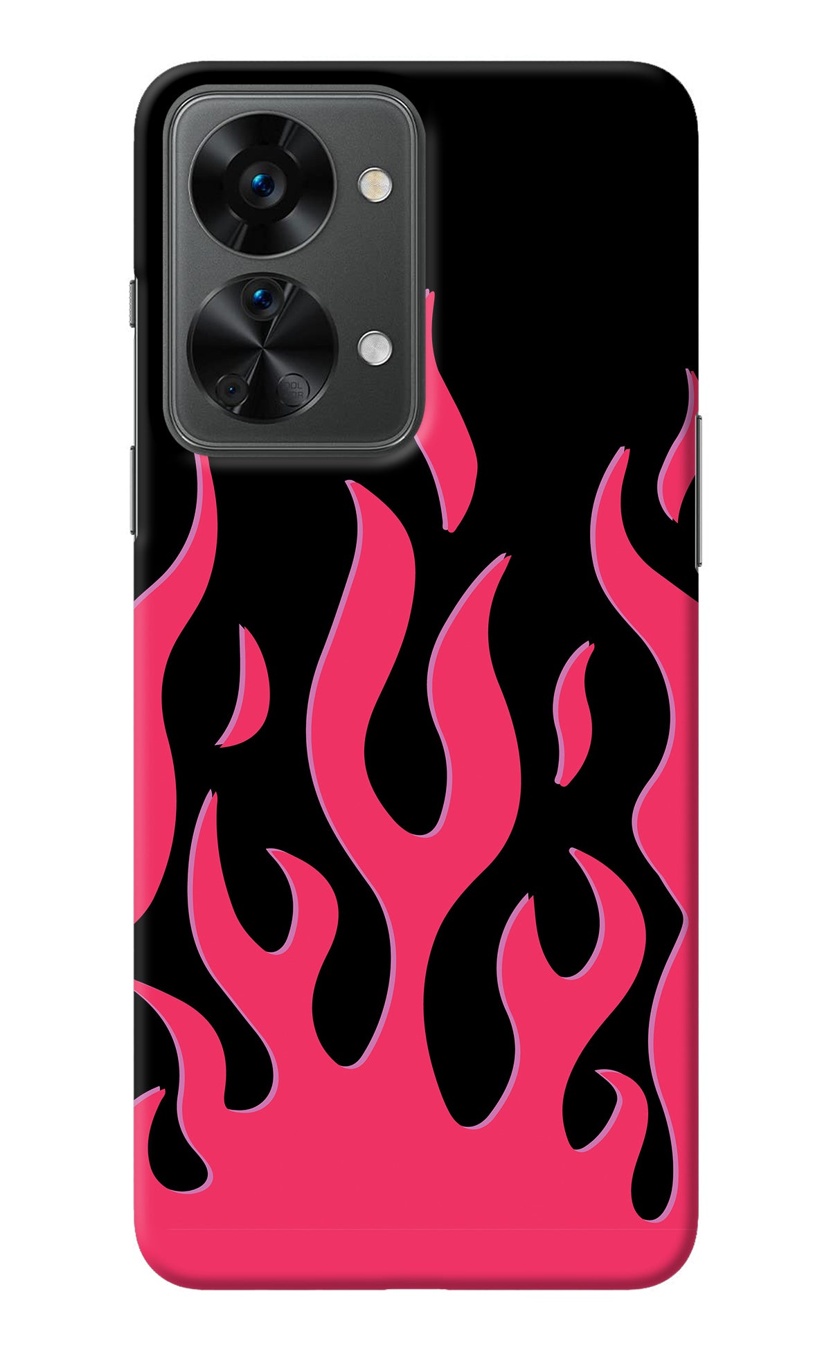 Fire Flames OnePlus Nord 2T 5G Back Cover