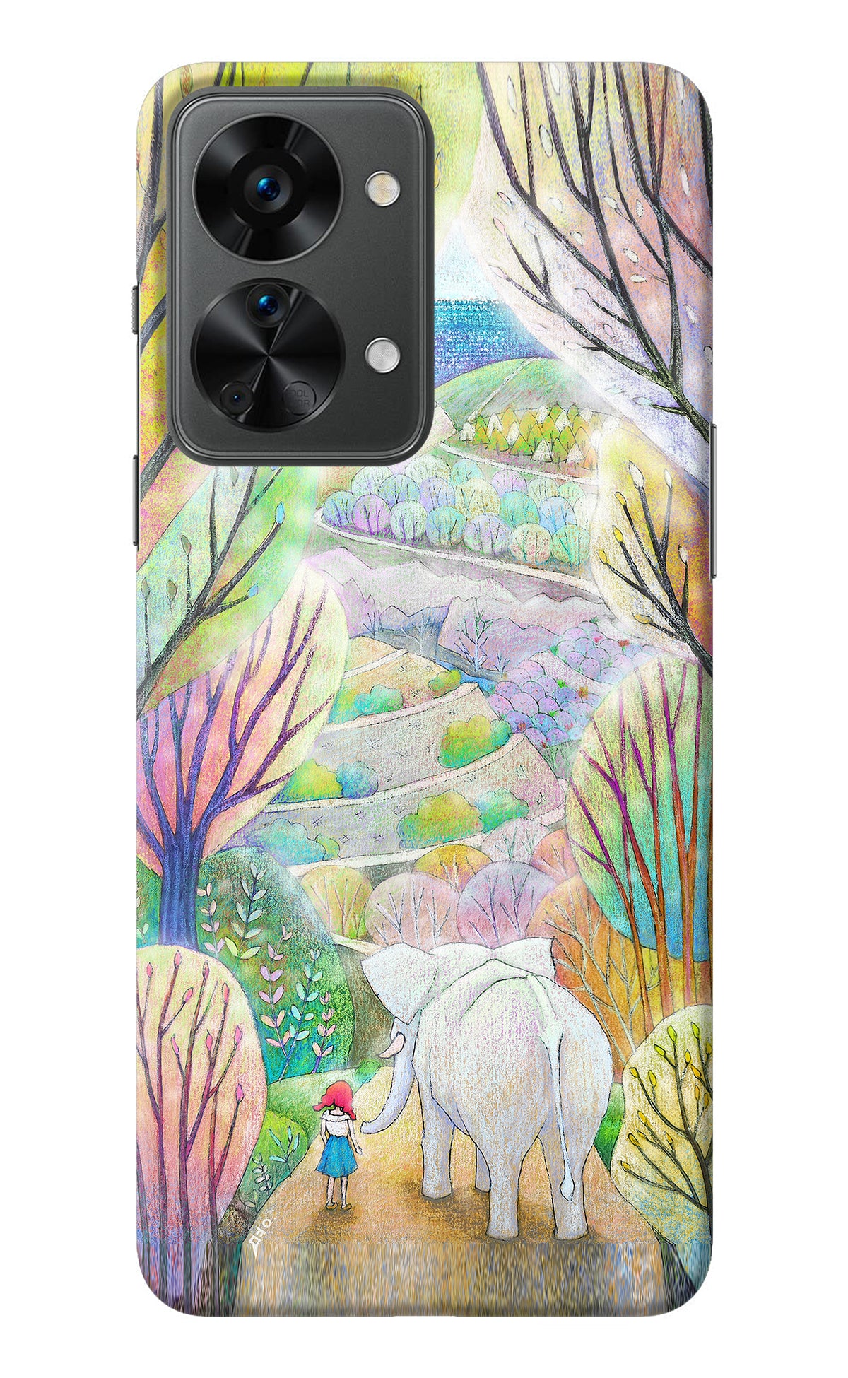 Nature Painting OnePlus Nord 2T 5G Back Cover