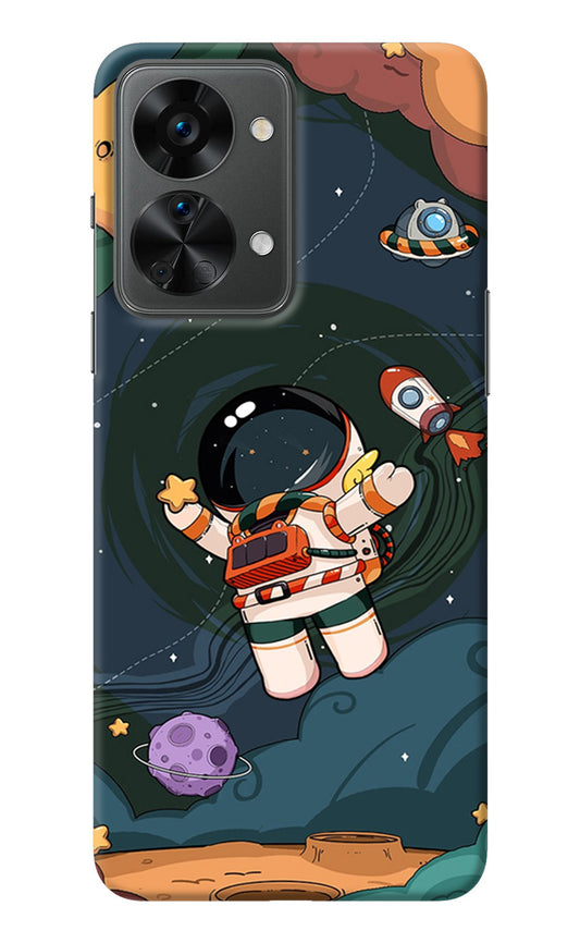 Cartoon Astronaut OnePlus Nord 2T 5G Back Cover