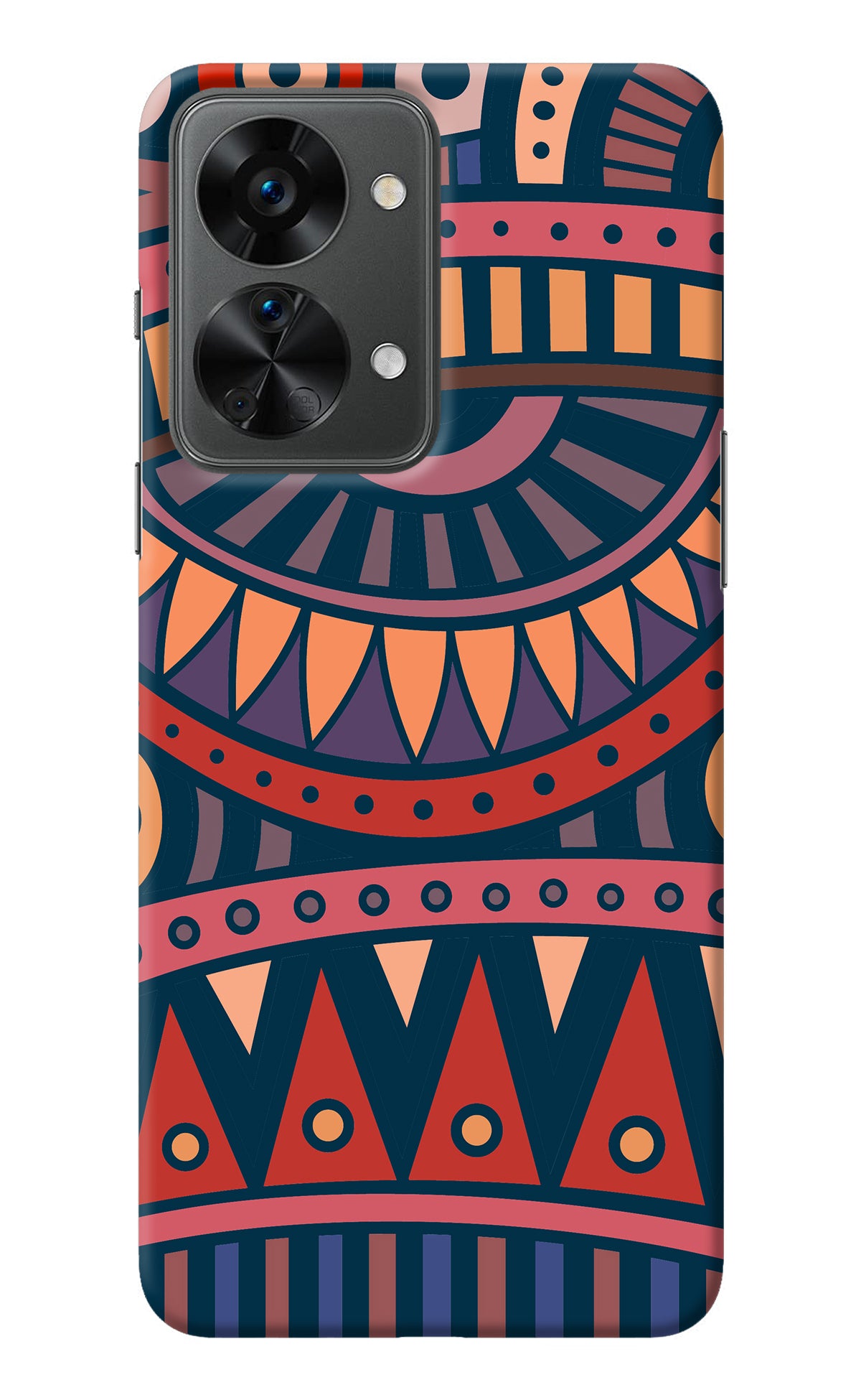 African Culture Design OnePlus Nord 2T 5G Back Cover