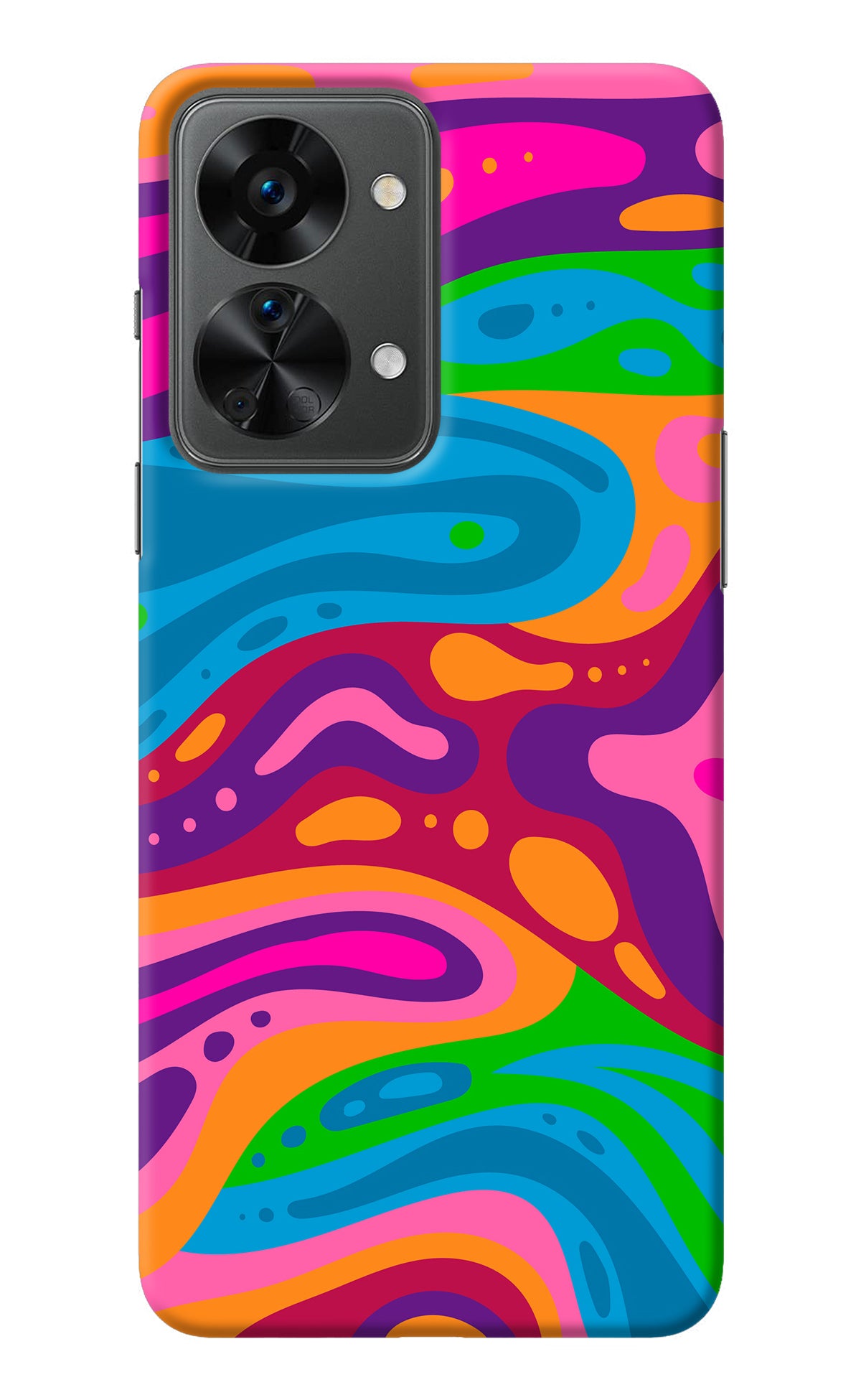 Trippy Pattern OnePlus Nord 2T 5G Back Cover