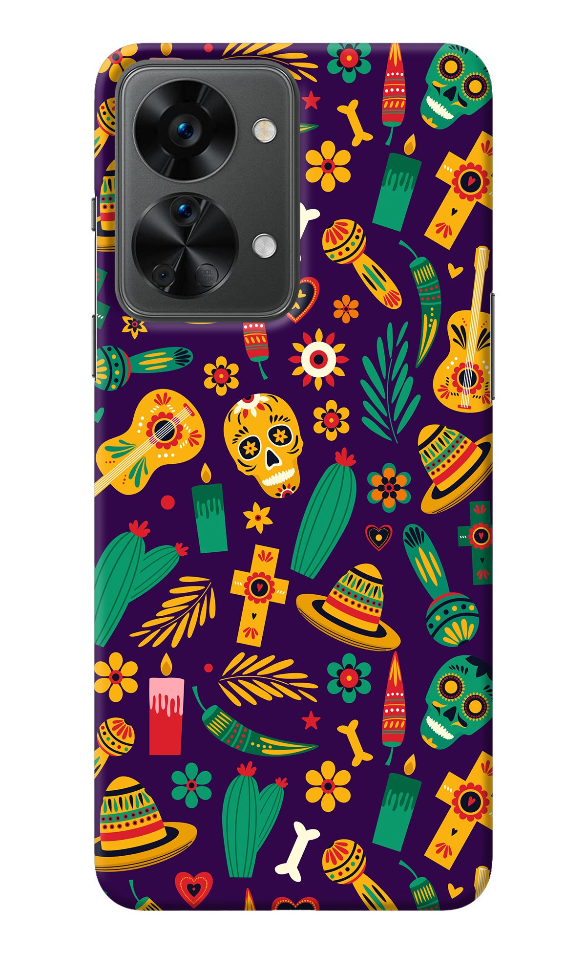 Mexican Artwork OnePlus Nord 2T 5G Back Cover