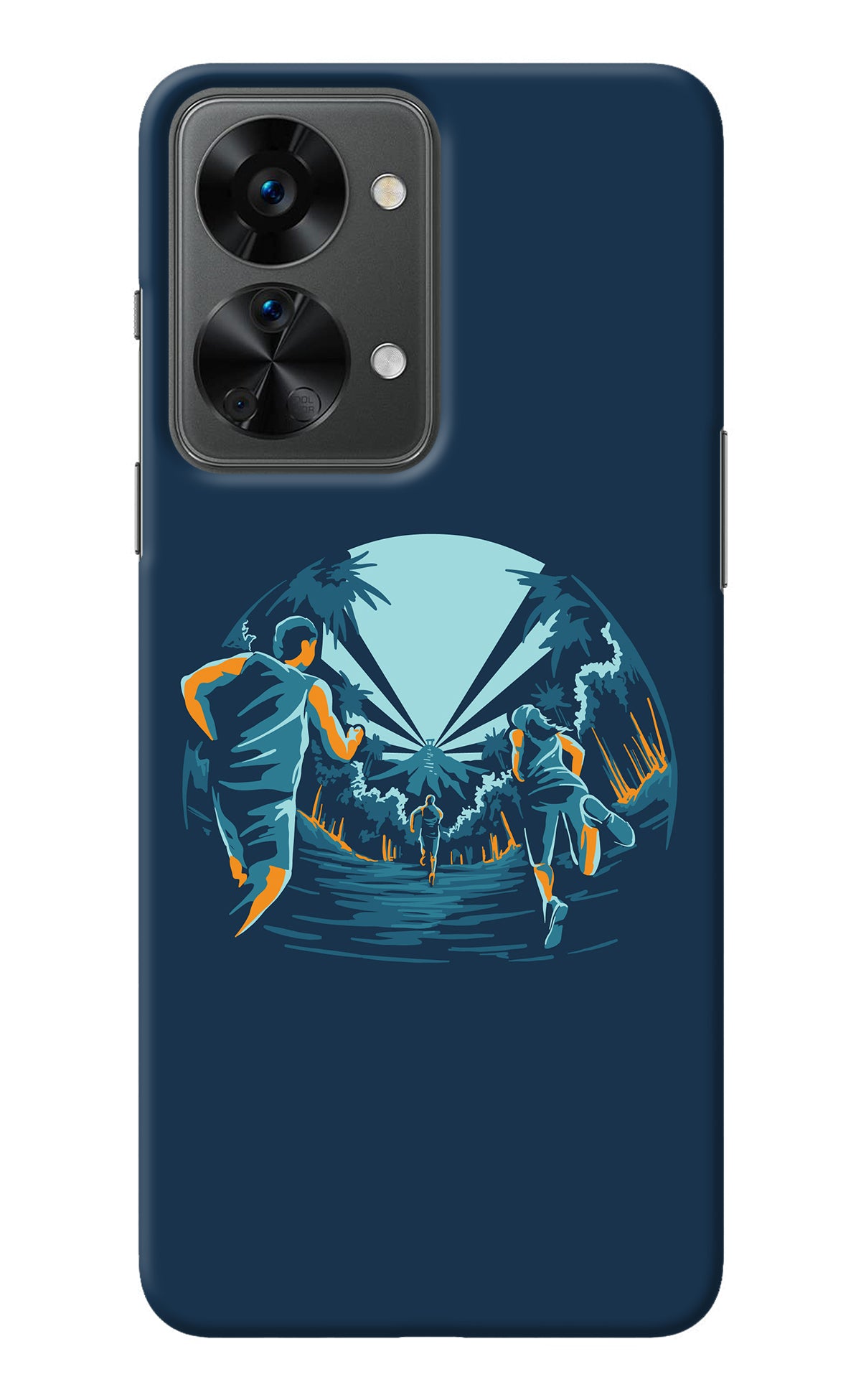 Team Run OnePlus Nord 2T 5G Back Cover