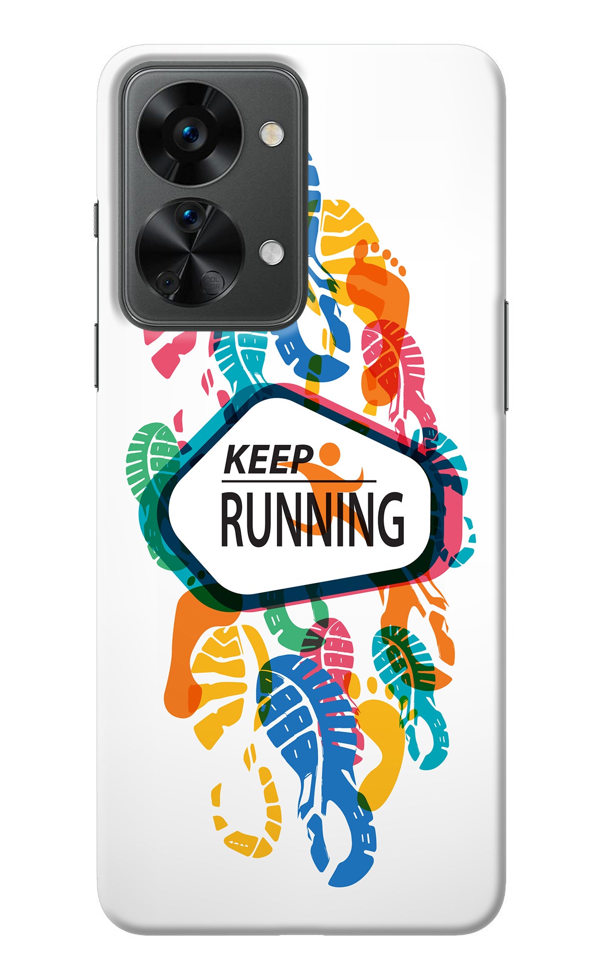 Keep Running OnePlus Nord 2T 5G Back Cover