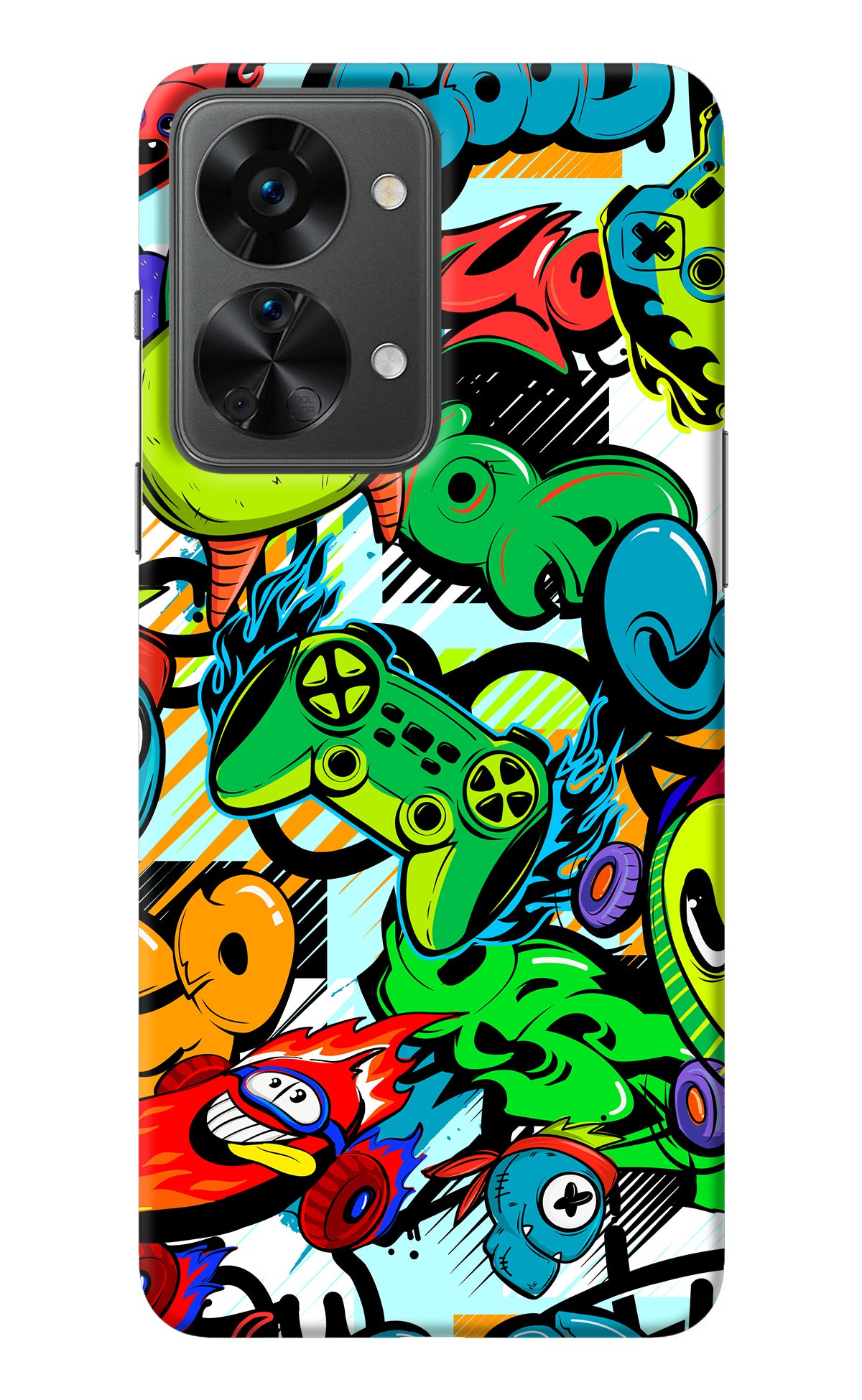 Game Doodle OnePlus Nord 2T 5G Back Cover