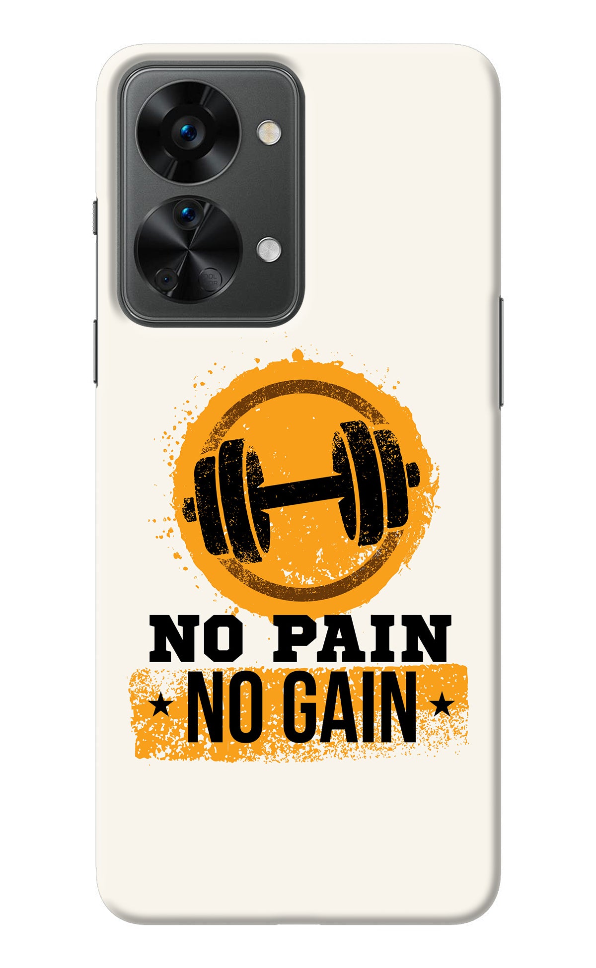 No Pain No Gain OnePlus Nord 2T 5G Back Cover