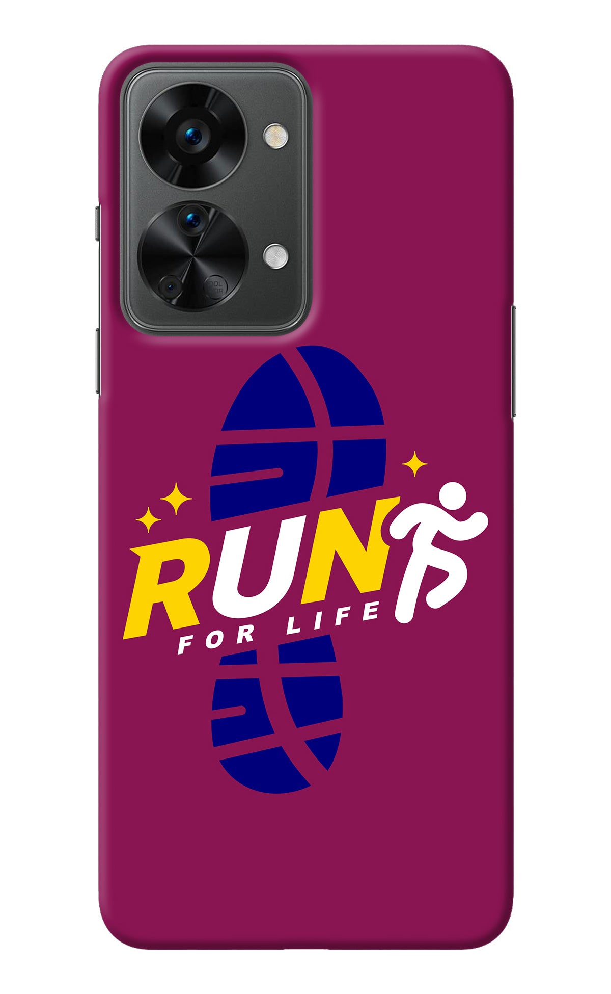 Run for Life OnePlus Nord 2T 5G Back Cover