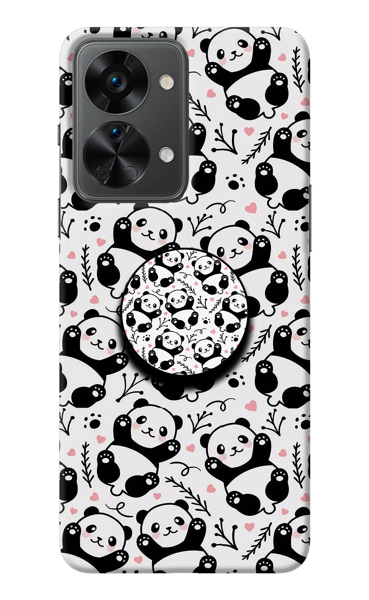 Cute Panda OnePlus Nord 2T 5G Pop Case