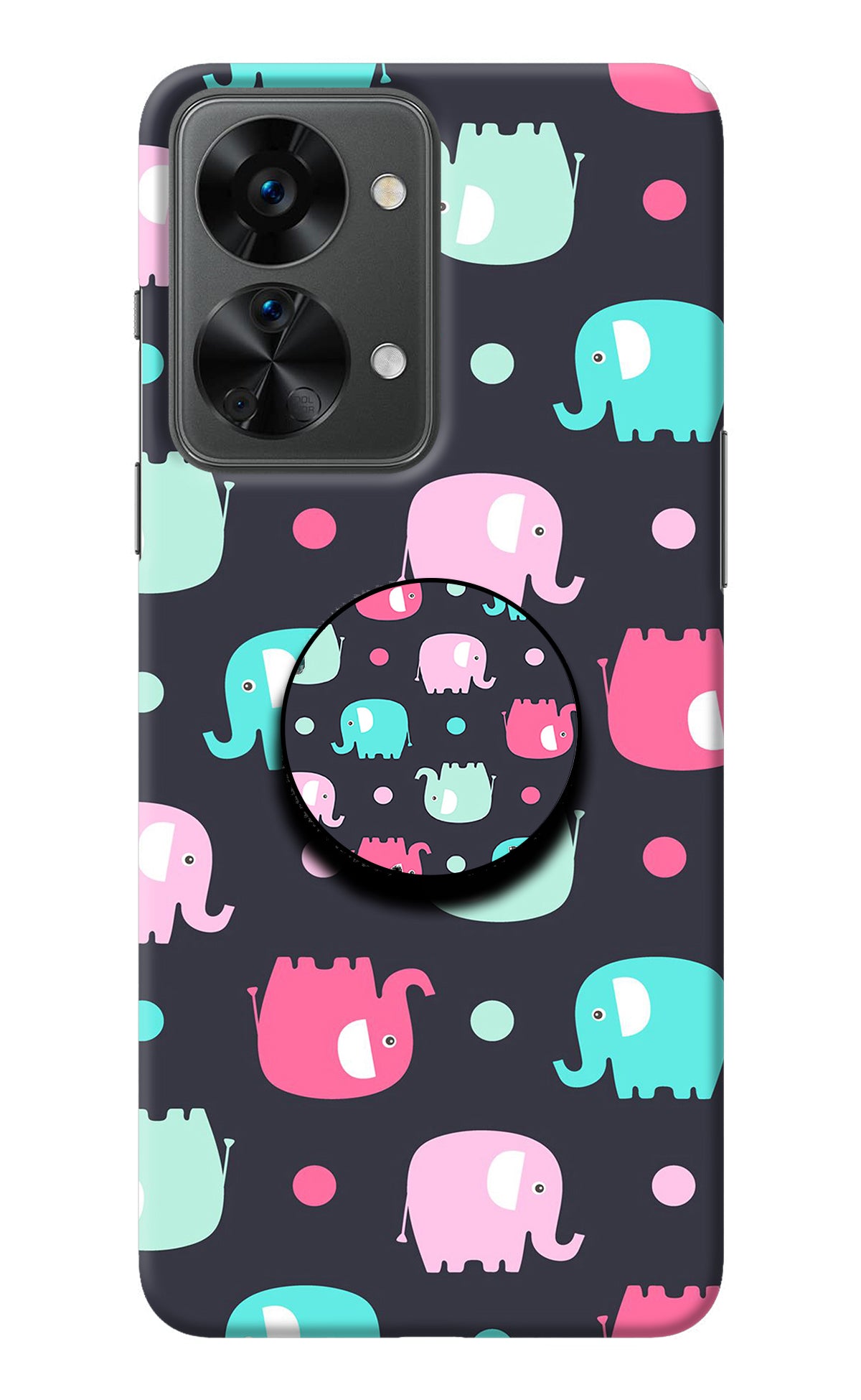 Baby Elephants OnePlus Nord 2T 5G Pop Case