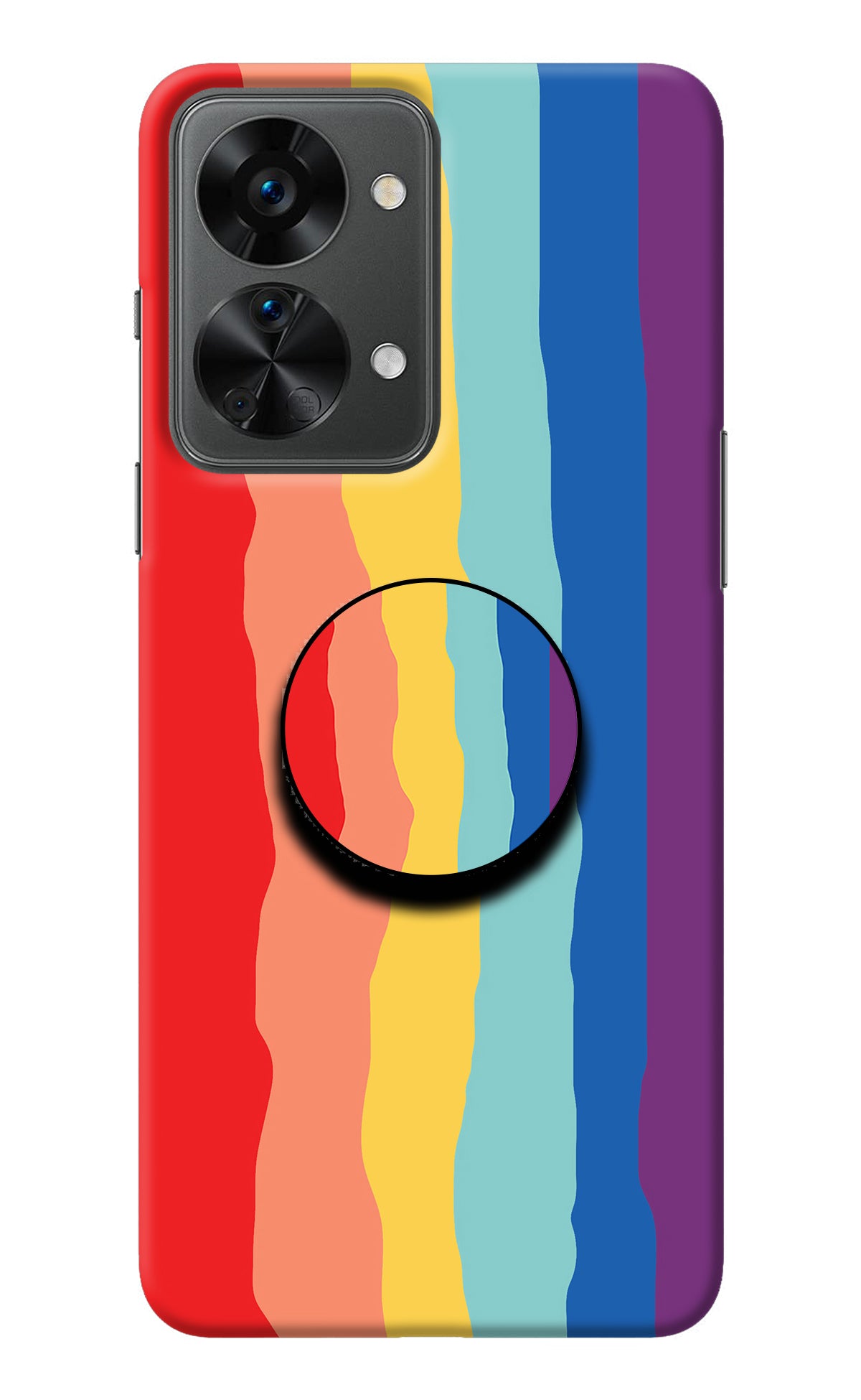 Rainbow OnePlus Nord 2T 5G Pop Case