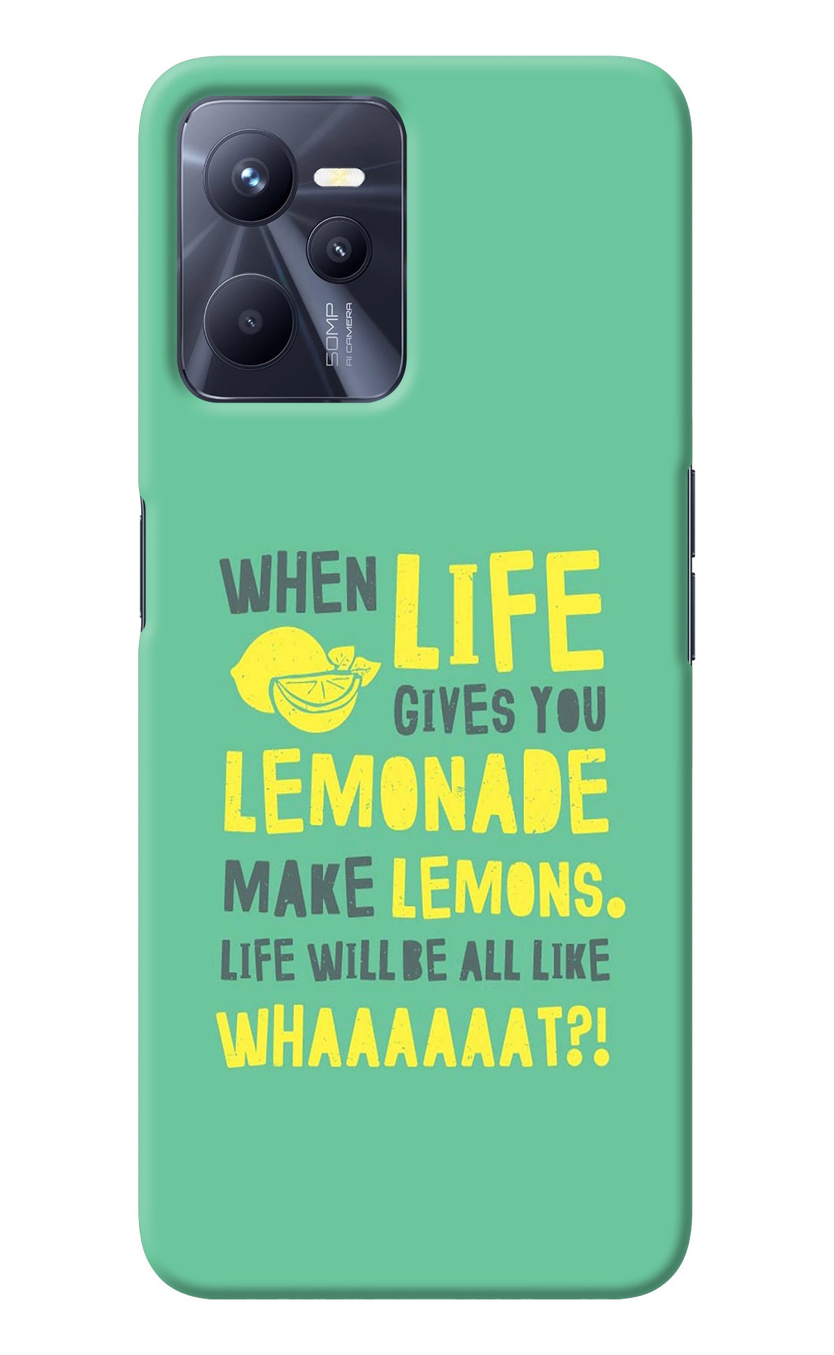 Quote Realme C35 Back Cover