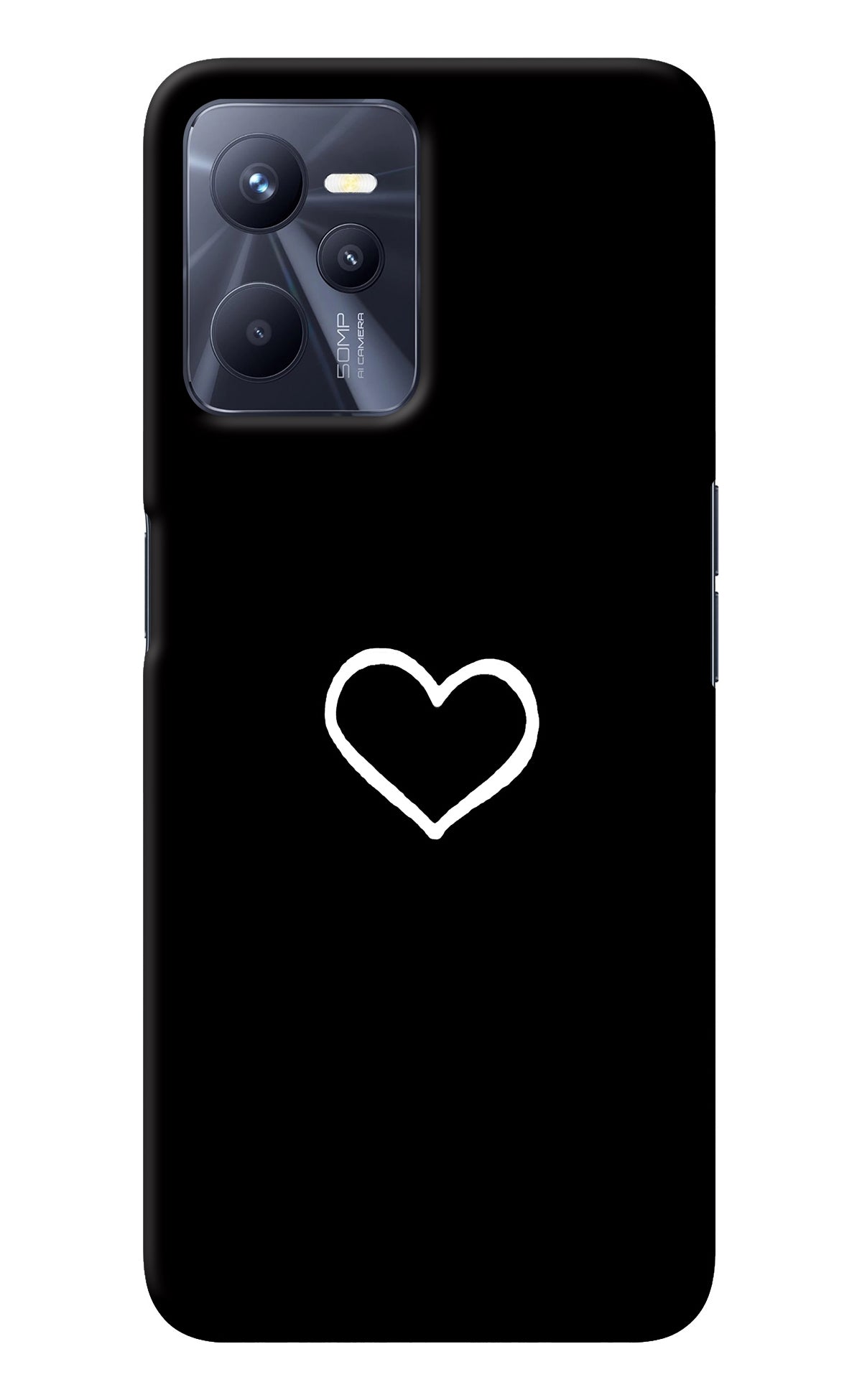 Heart Realme C35 Back Cover