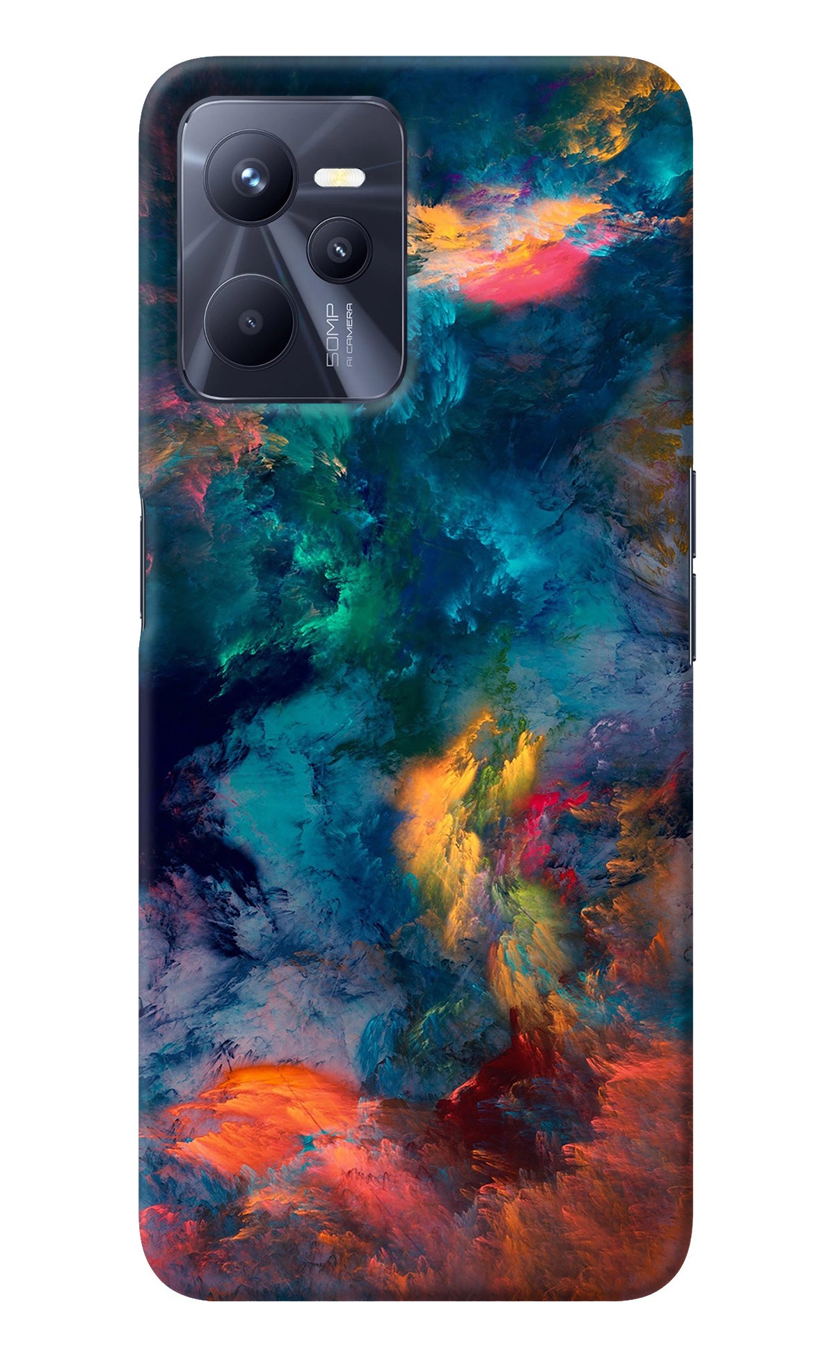 Artwork Paint Realme C35 Back Cover