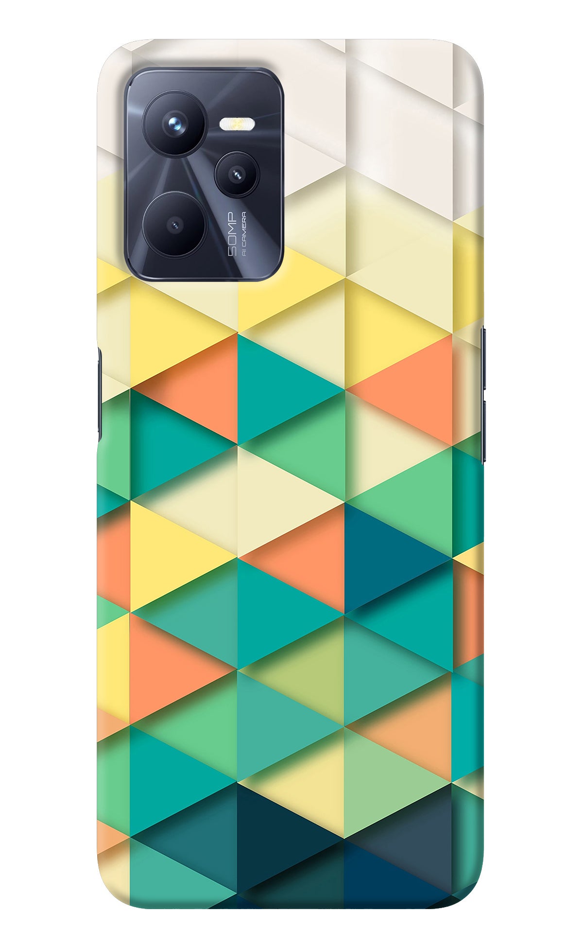 Abstract Realme C35 Back Cover