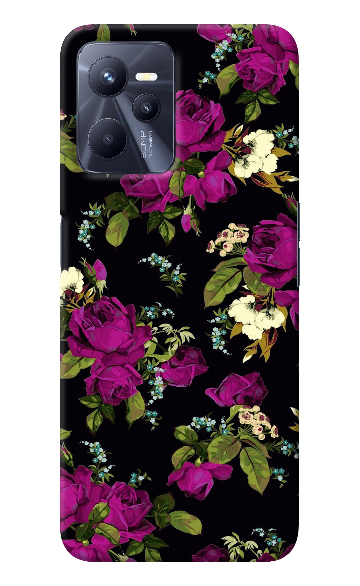 Flowers Realme C35 Back Cover