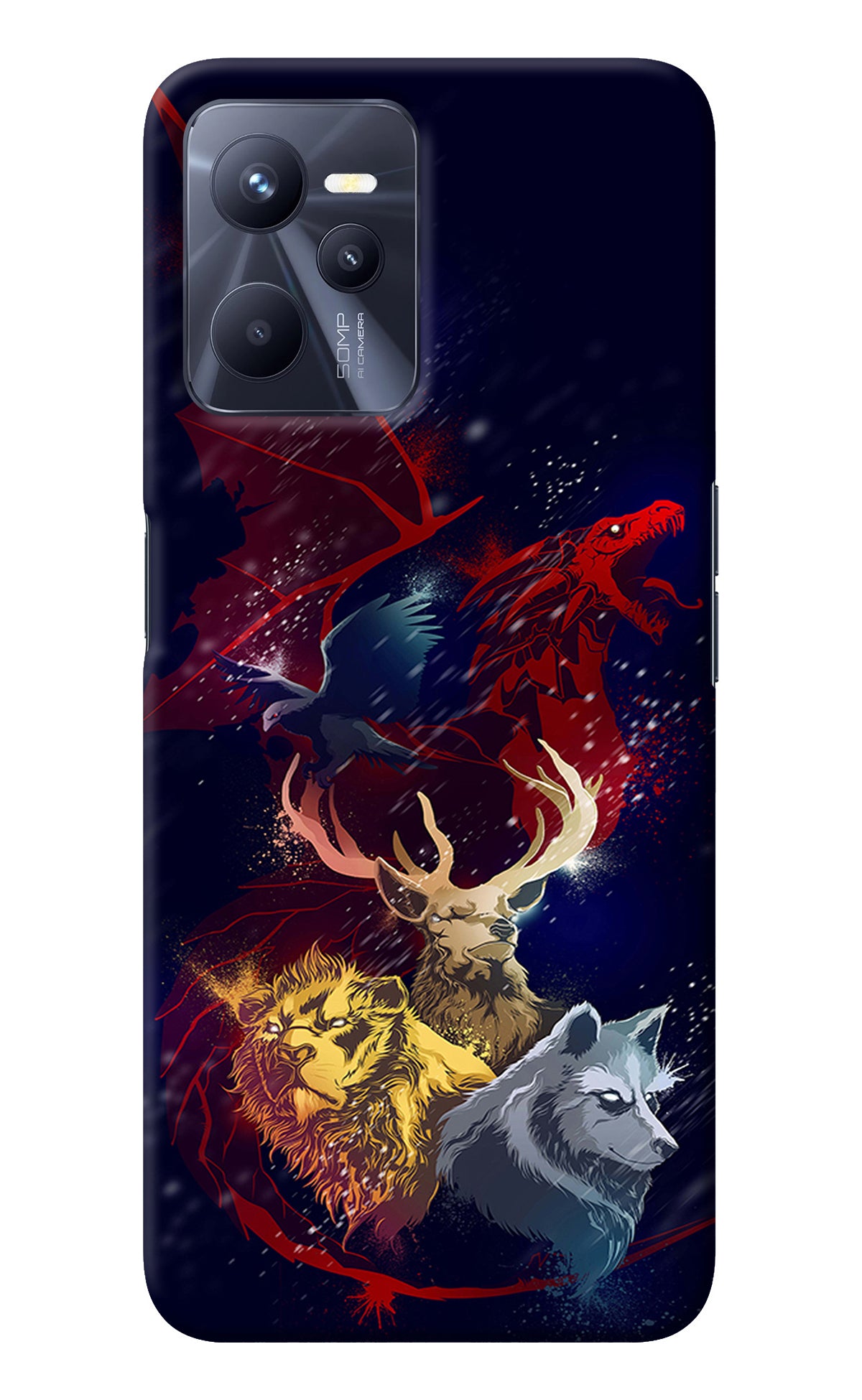 Game Of Thrones Realme C35 Back Cover