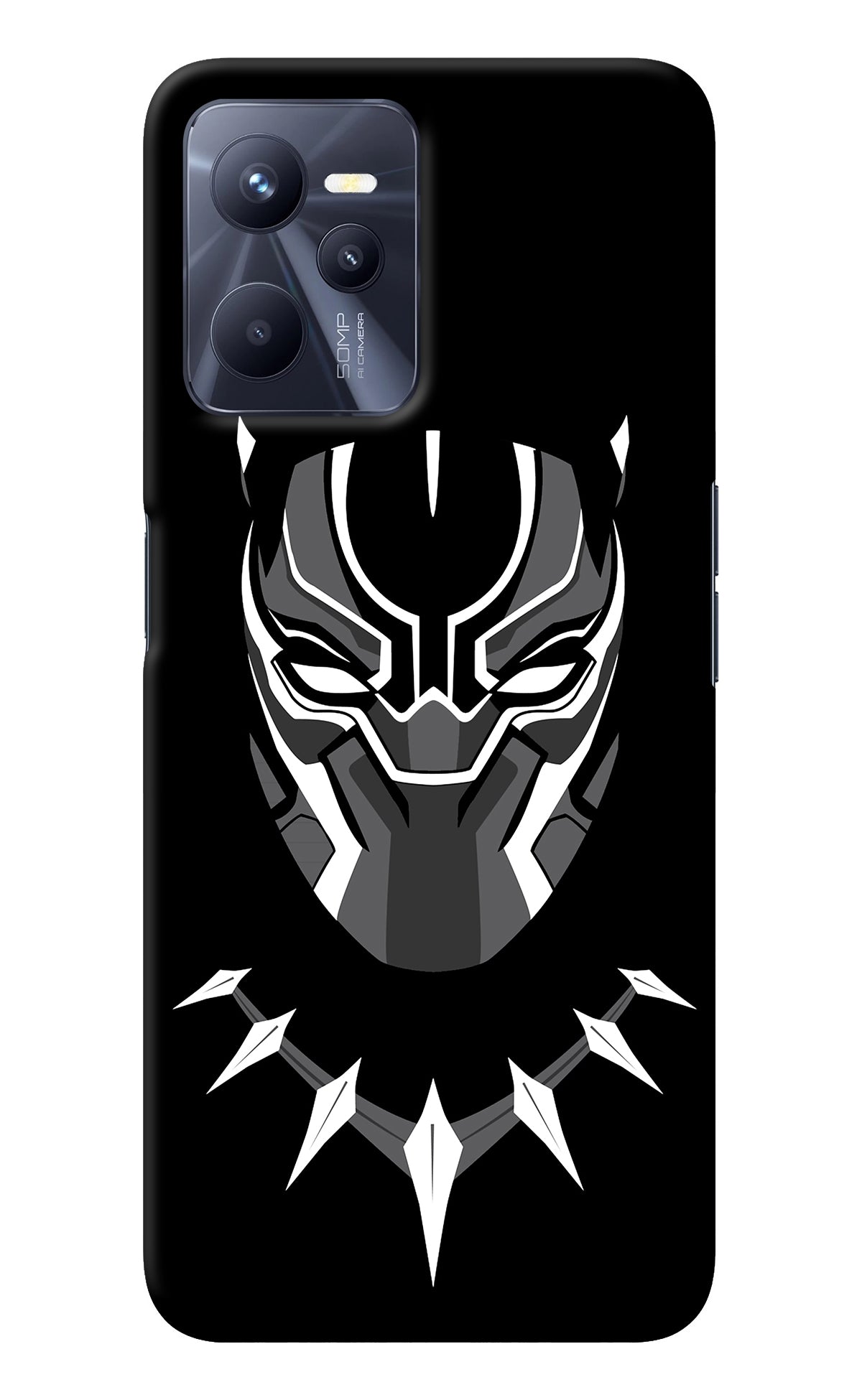 Black Panther Realme C35 Back Cover