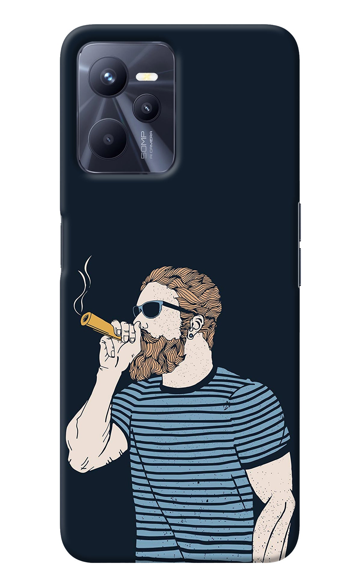 Smoking Realme C35 Back Cover