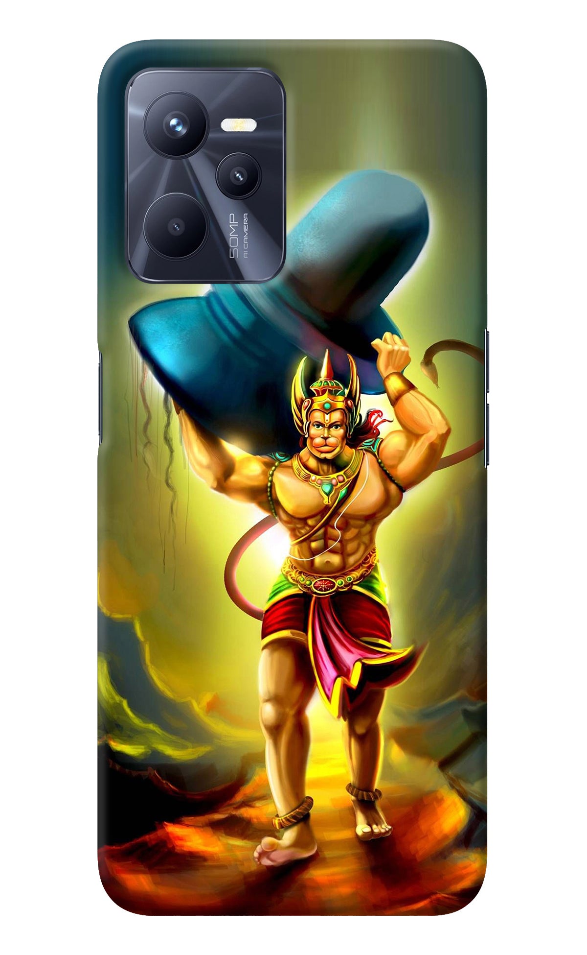 Lord Hanuman Realme C35 Back Cover