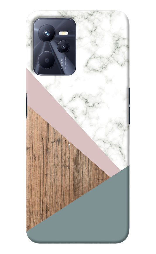 Marble wood Abstract Realme C35 Back Cover