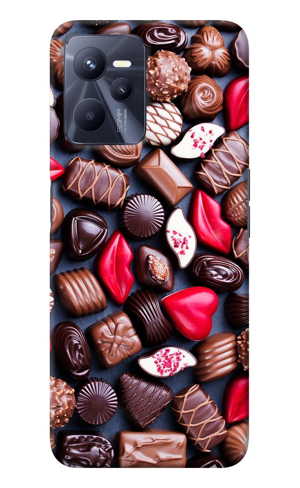 Chocolates Realme C35 Back Cover