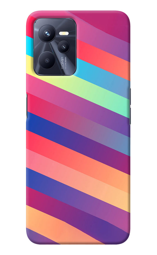 Stripes color Realme C35 Back Cover