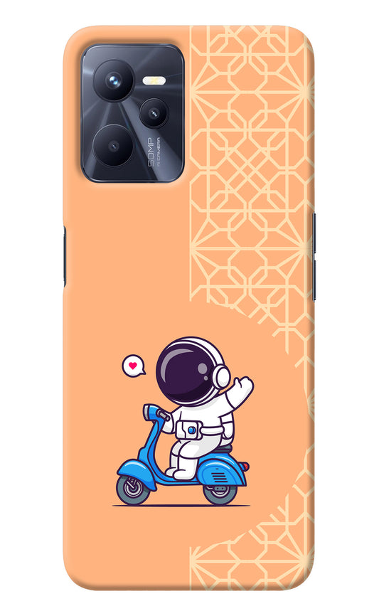 Cute Astronaut Riding Realme C35 Back Cover