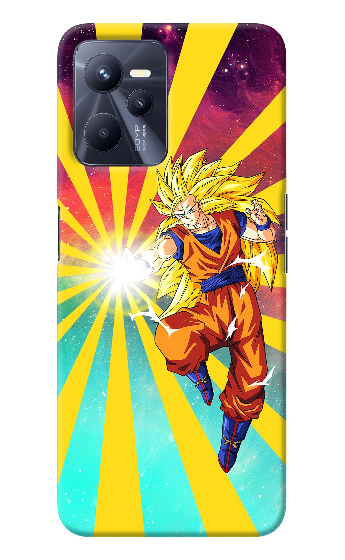 Goku Super Saiyan Realme C35 Back Cover