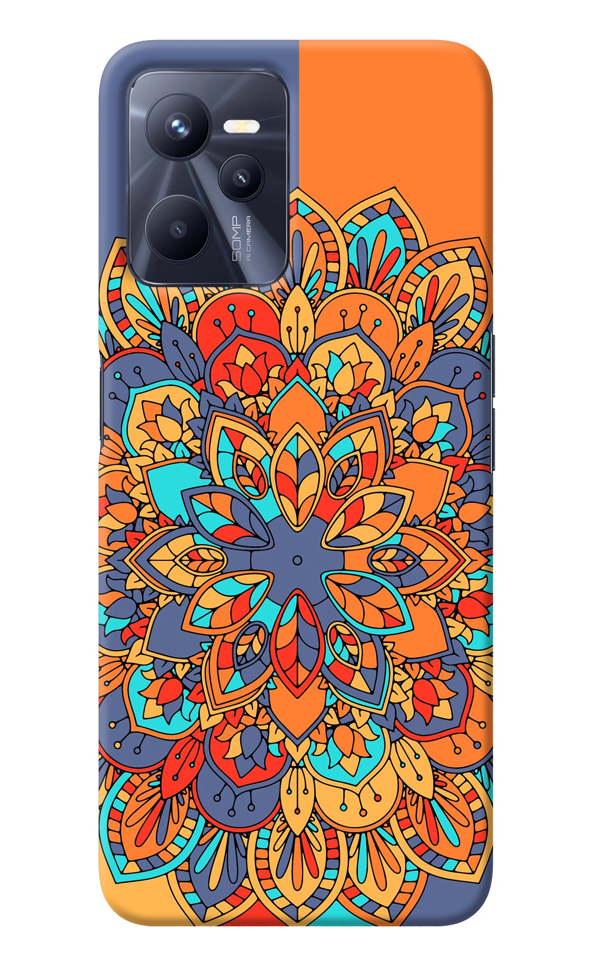 Color Mandala Realme C35 Back Cover