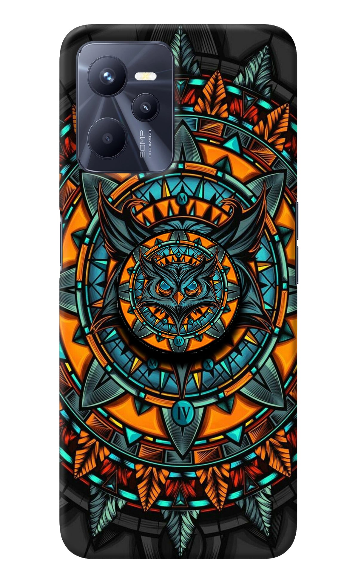 Angry Owl Realme C35 Pop Case