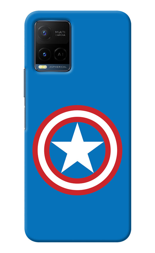 Captain America Logo Vivo Y33T Back Cover