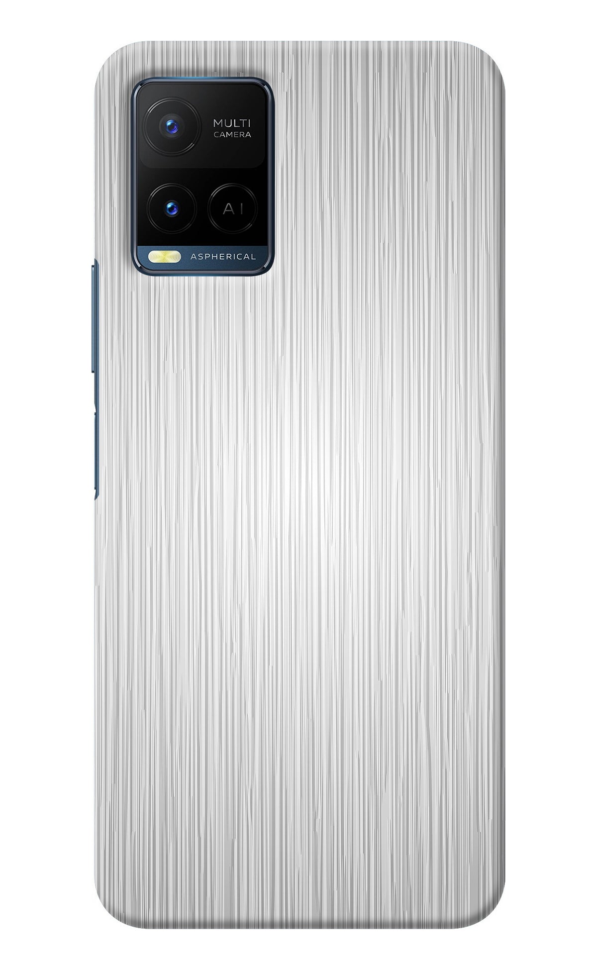 Wooden Grey Texture Vivo Y33T Back Cover