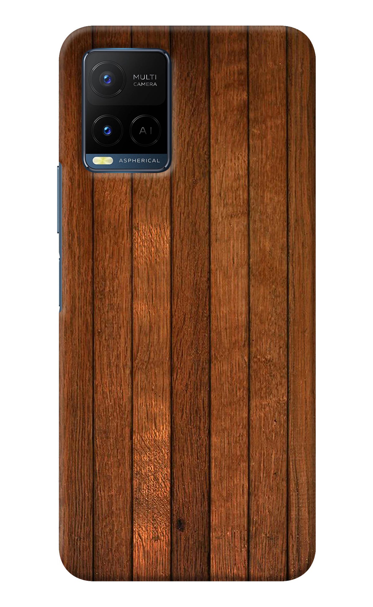 Wooden Artwork Bands Vivo Y33T Back Cover