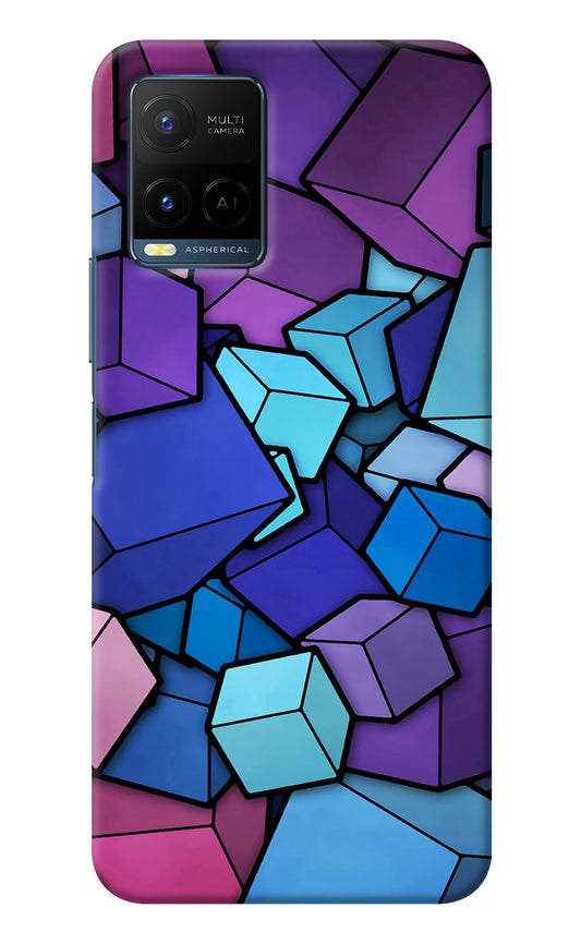 Cubic Abstract Vivo Y33T Back Cover