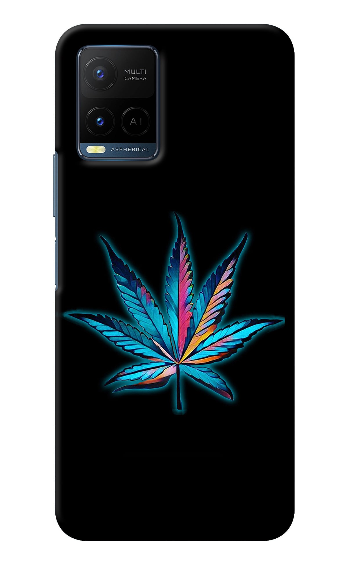 Weed Vivo Y33T Back Cover