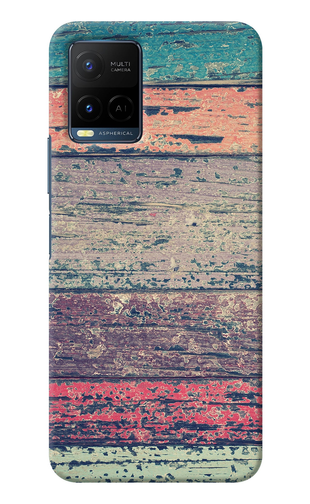 Colourful Wall Vivo Y33T Back Cover