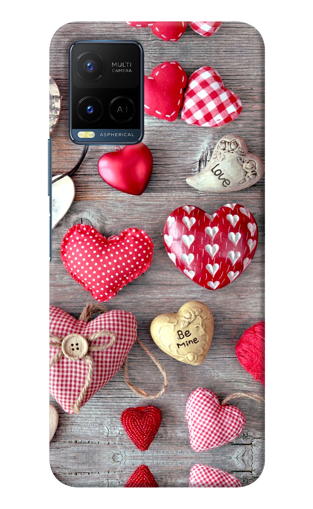 Love Wallpaper Vivo Y33T Back Cover