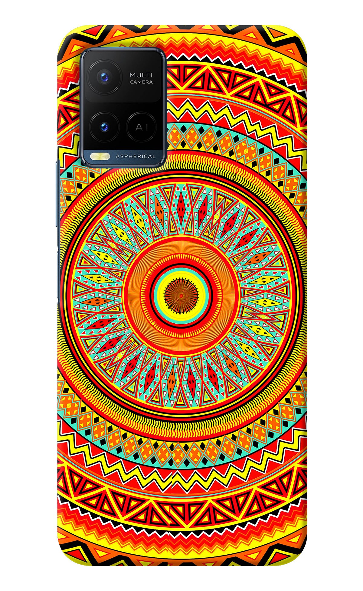 Mandala Pattern Vivo Y33T Back Cover