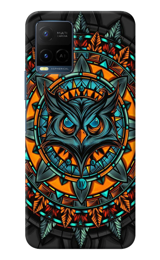 Angry Owl Art Vivo Y33T Back Cover