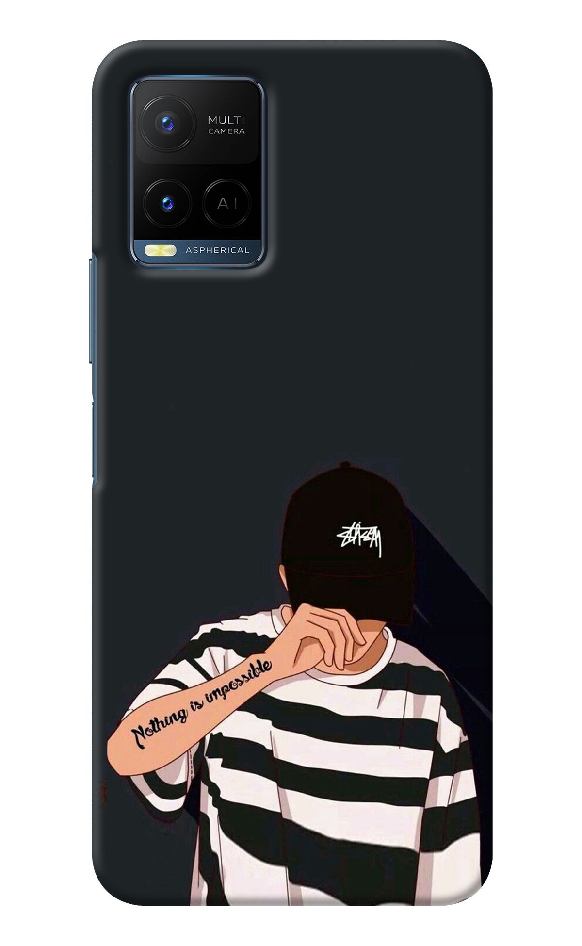 Aesthetic Boy Vivo Y33T Back Cover