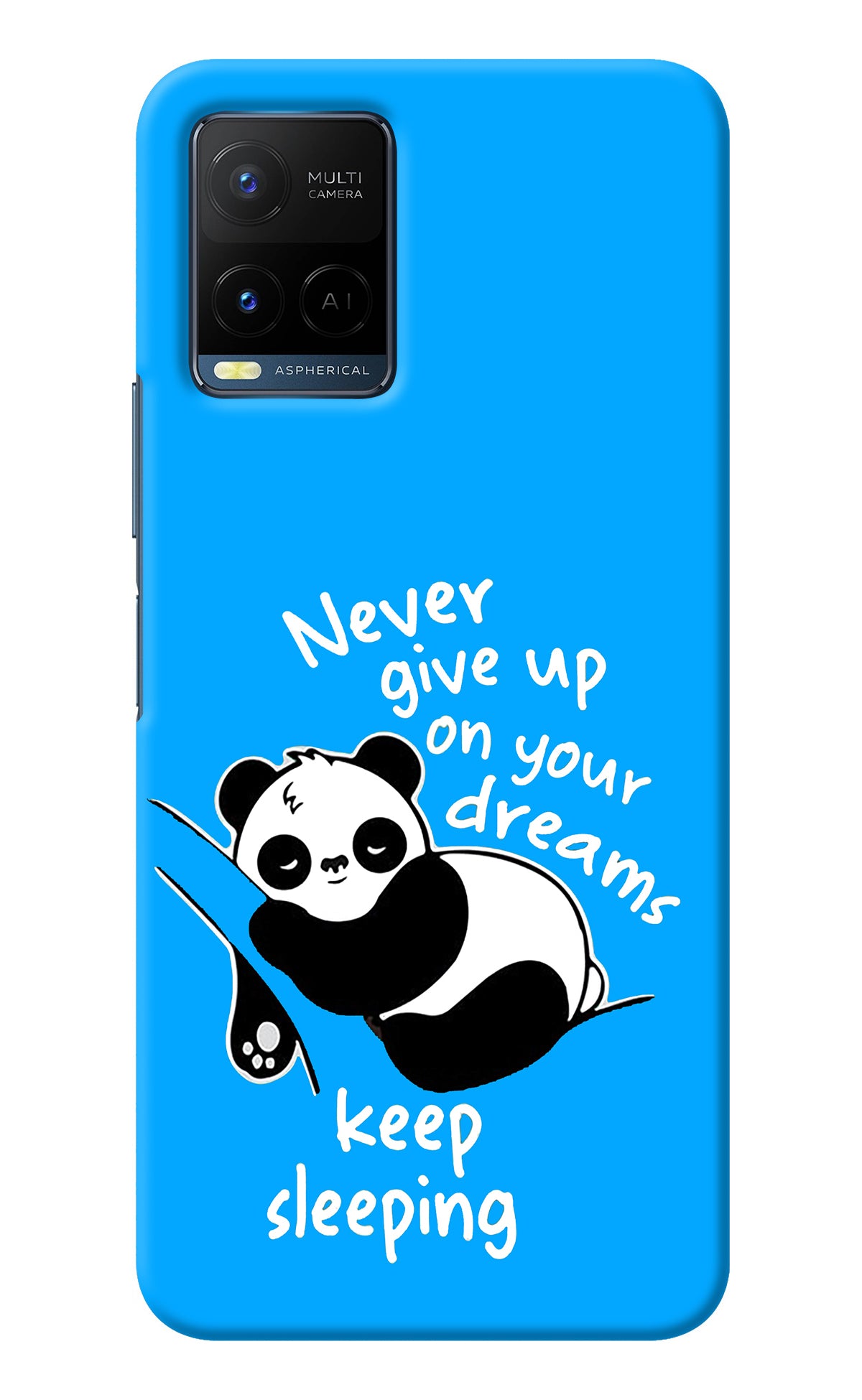 Keep Sleeping Vivo Y33T Back Cover