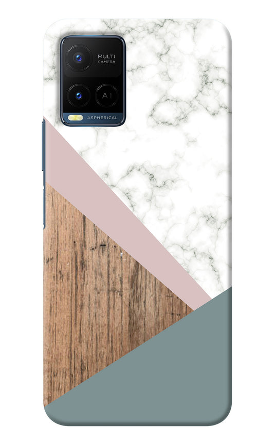 Marble wood Abstract Vivo Y33T Back Cover