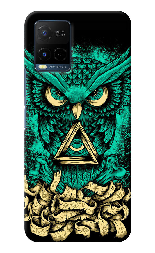 Green Owl Vivo Y33T Back Cover