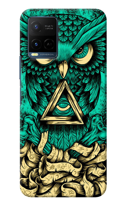 Green Owl Vivo Y33T Back Cover