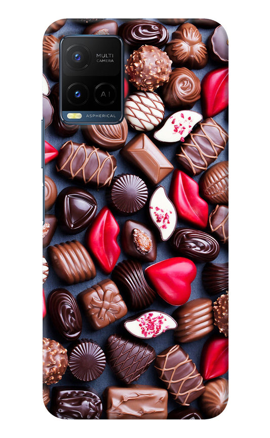 Chocolates Vivo Y33T Back Cover