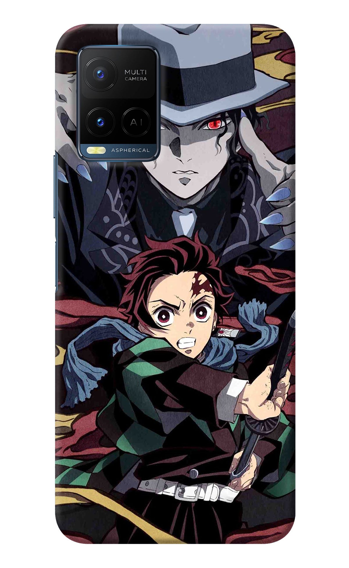 Demon Slayer Vivo Y33T Back Cover