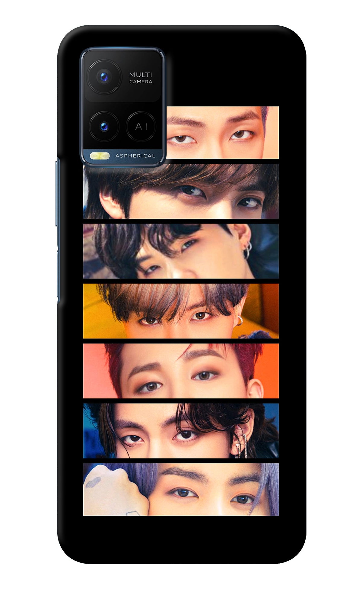 BTS Eyes Vivo Y33T Back Cover